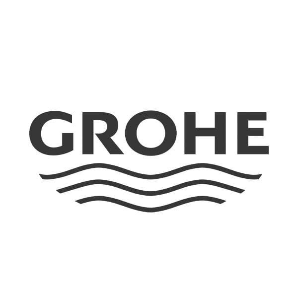 Grohe logo with wave design