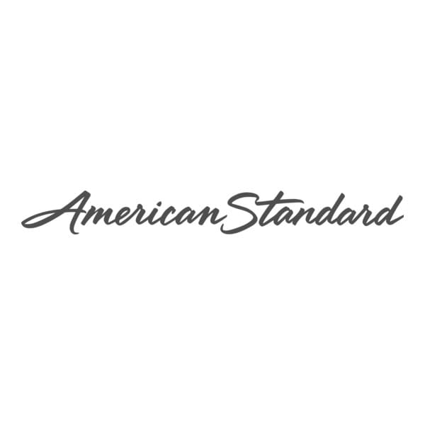 American Standard logo in cursive font